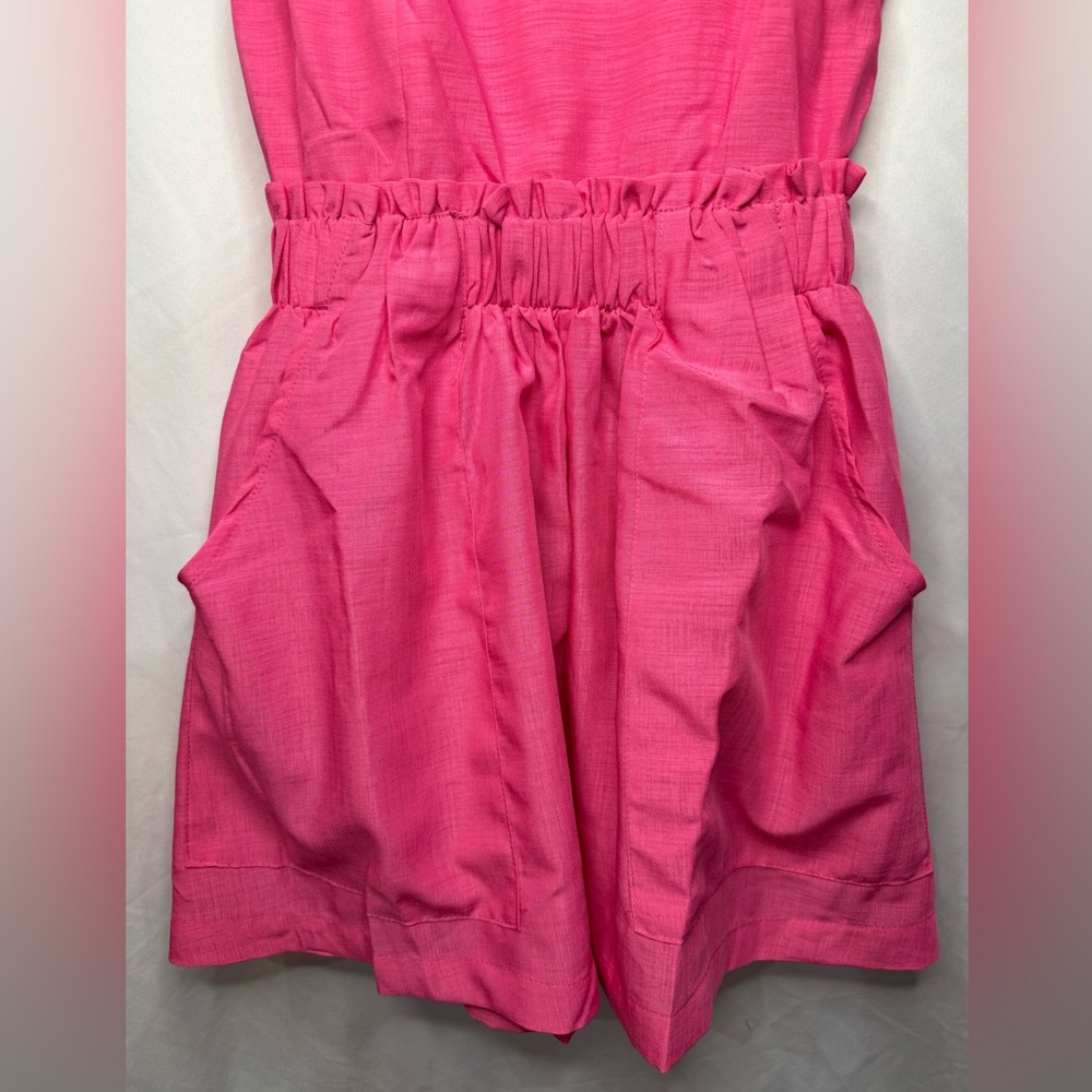 NWT The Clothing Company Pink
Two Piece Romper & Belt Set size Small - Picture 7 of 9